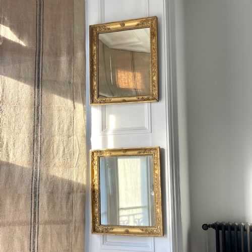 PAIR OF ANTIQUE FRENCH GILT MIRRORS - ADDITIONAL PHOTO 10