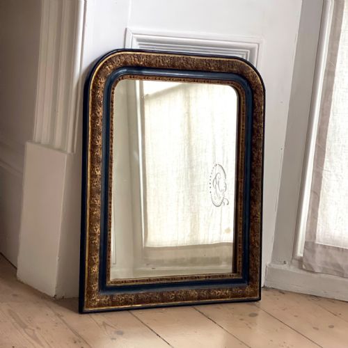 ANTIQUE FRENCH GILT MIRROR - ADDITIONAL PHOTO 5