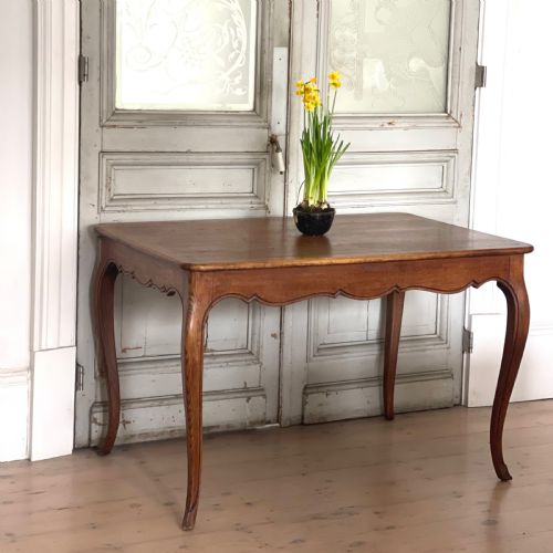 ANTIQUE FRENCH OAK LOUIS XV TABLE - ADDITIONAL PHOTO 7