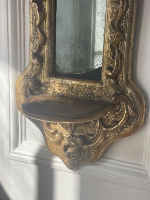 PAIR OF 18TH CENTURY FRENCH GILT WOOD MIRRORSGIRONDELLES - ADDITIONAL PHOTO 2