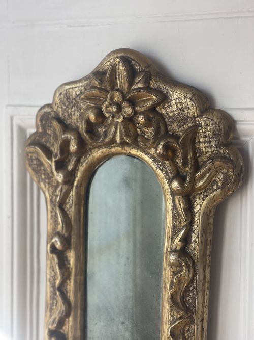 PAIR OF 18TH CENTURY FRENCH GILT WOOD MIRRORSGIRONDELLES - ADDITIONAL PHOTO 3