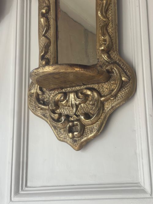 PAIR OF 18TH CENTURY FRENCH GILT WOOD MIRRORSGIRONDELLES - ADDITIONAL PHOTO 7