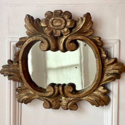 PAIR OF 17TH CENTURY FRENCH GILT WOOD MIRRORS - ADDITIONAL PHOTO 8