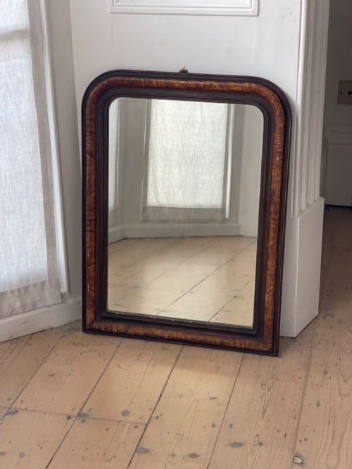 ANTIQUE FRENCH MIRROR - ADDITIONAL PHOTO 2