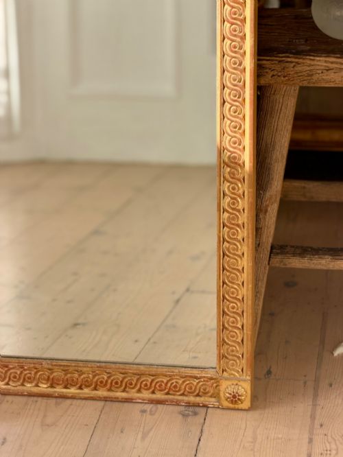19TH CENTURY FRENCH GILT WOOD MIRROR - ADDITIONAL PHOTO 12