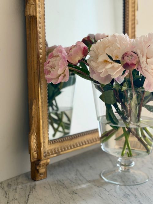 18TH CENTURY FRENCH GILT MARRIAGE MIRROR - ADDITIONAL PHOTO 11