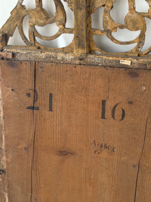 18TH CENTURY FRENCH GILT MARRIAGE MIRROR - ADDITIONAL PHOTO 13