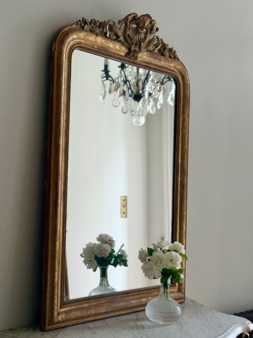 Antique French Gilt Louis Philippe Mirror
