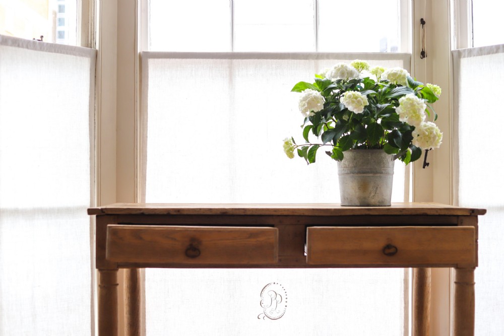 18th century French oak farmhouse table View II