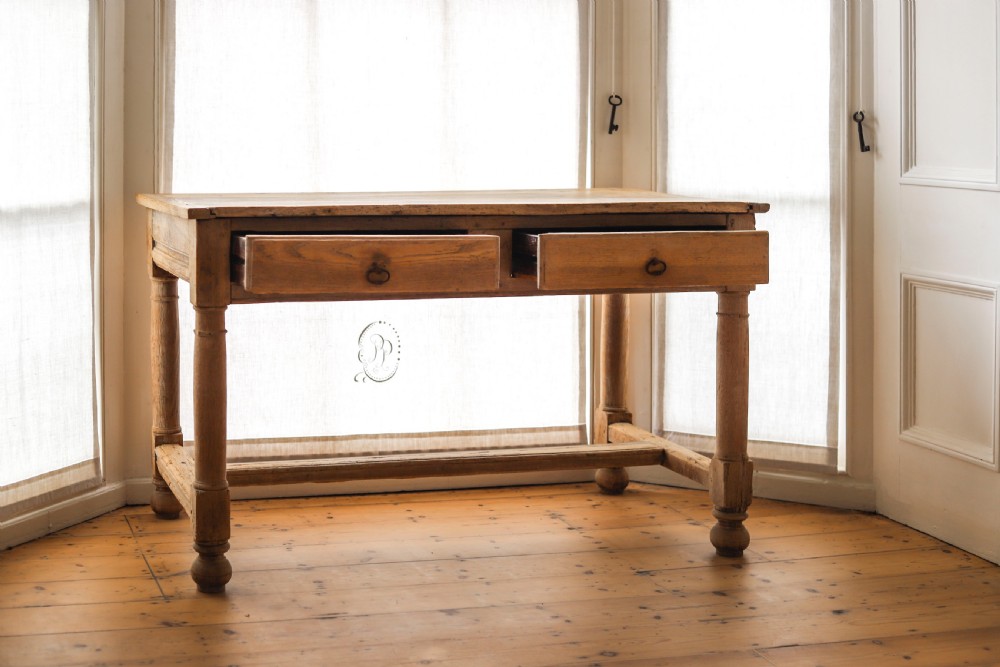 18th century French oak farmhouse table View III