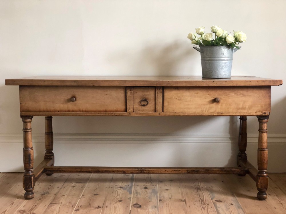 19th century French antique farmhouse table