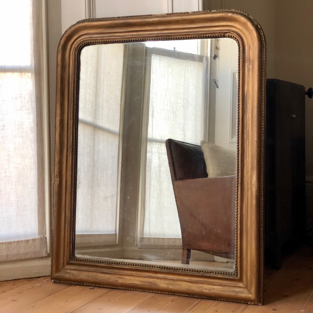 French antique Louis Philippe mirror c1860 View II