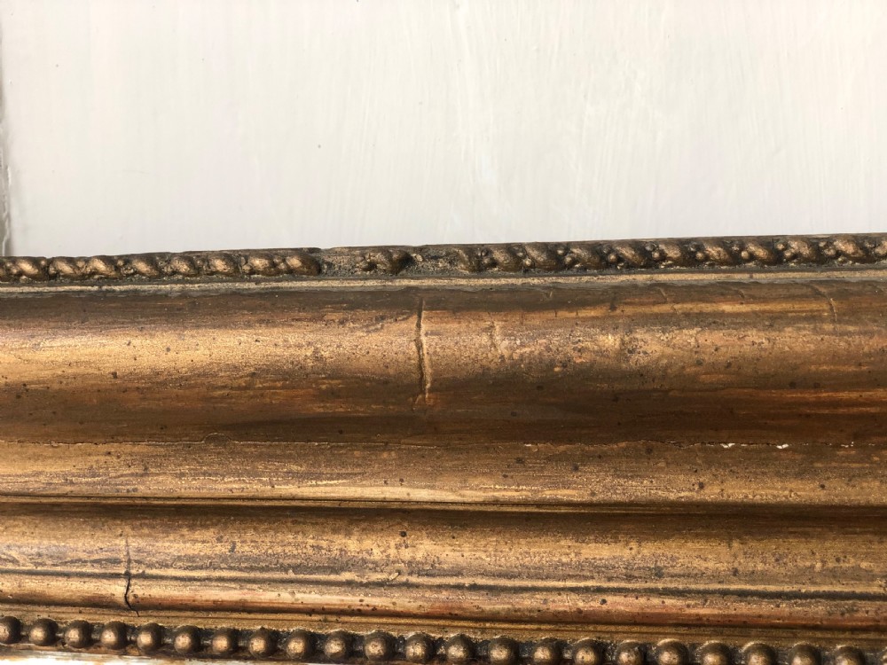 French antique Louis Philippe mirror c1860 View IV