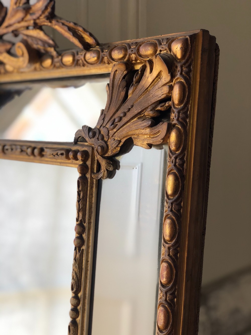 19th century French antique gilt leaner View V