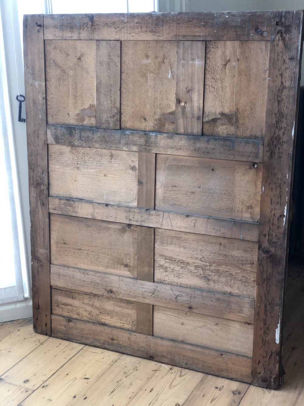 Large 19th century French antique mirror  View V