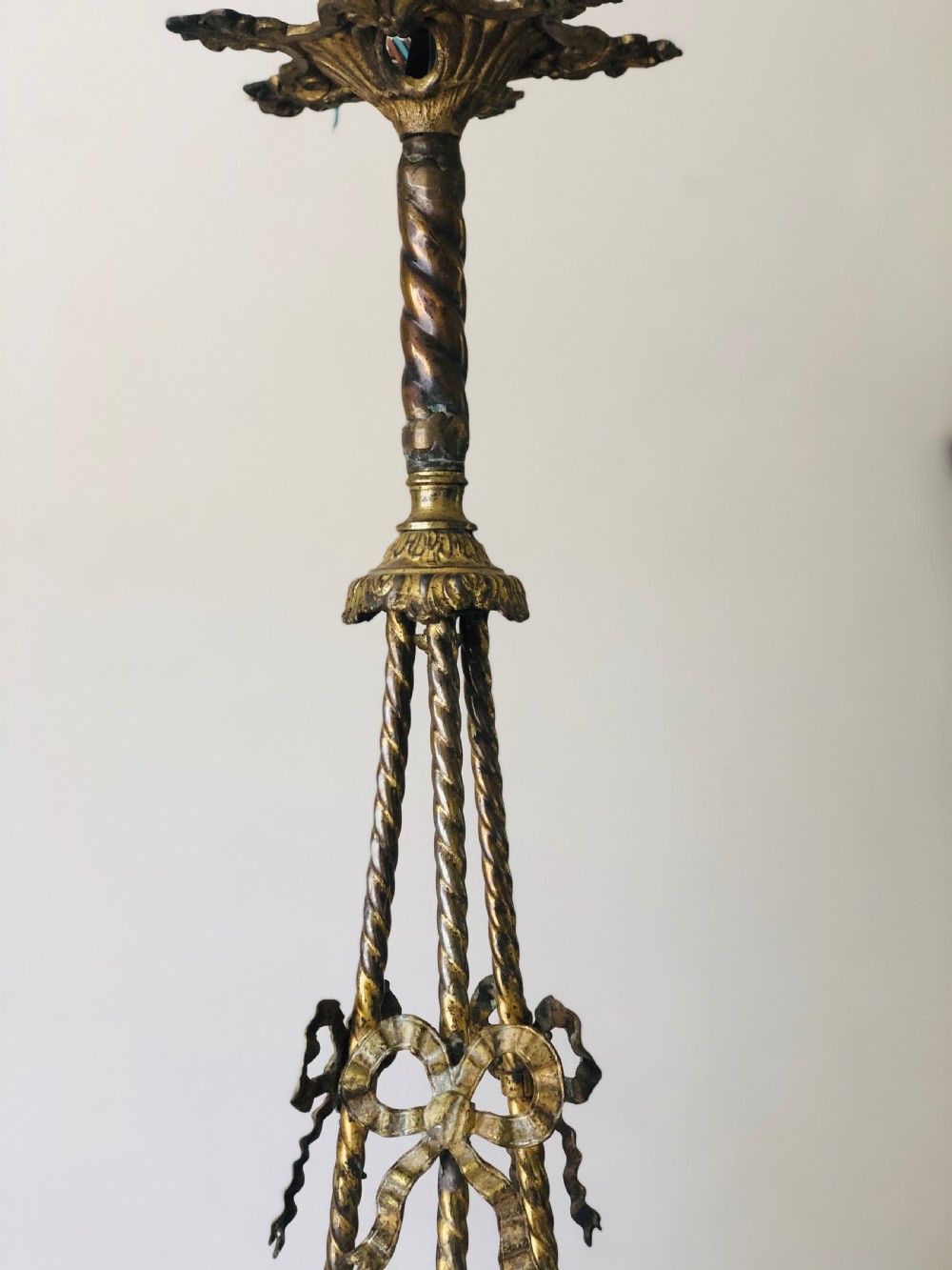 19th century French antique Napoléon III chandelier c1880 View IV