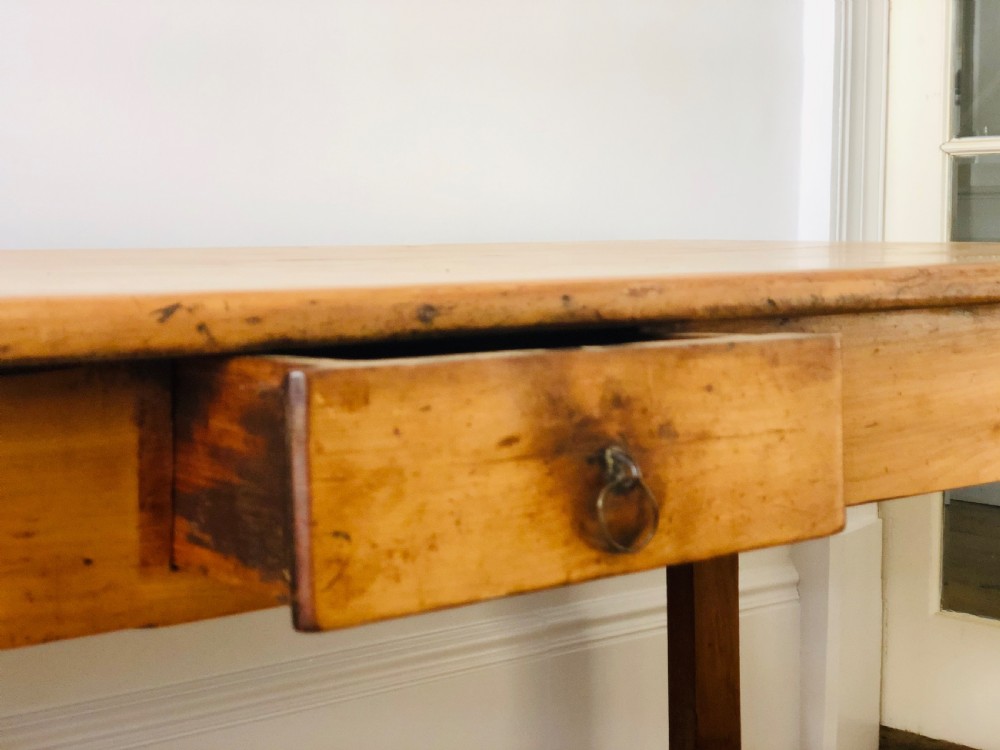 19th century antique French farmhouse table View II