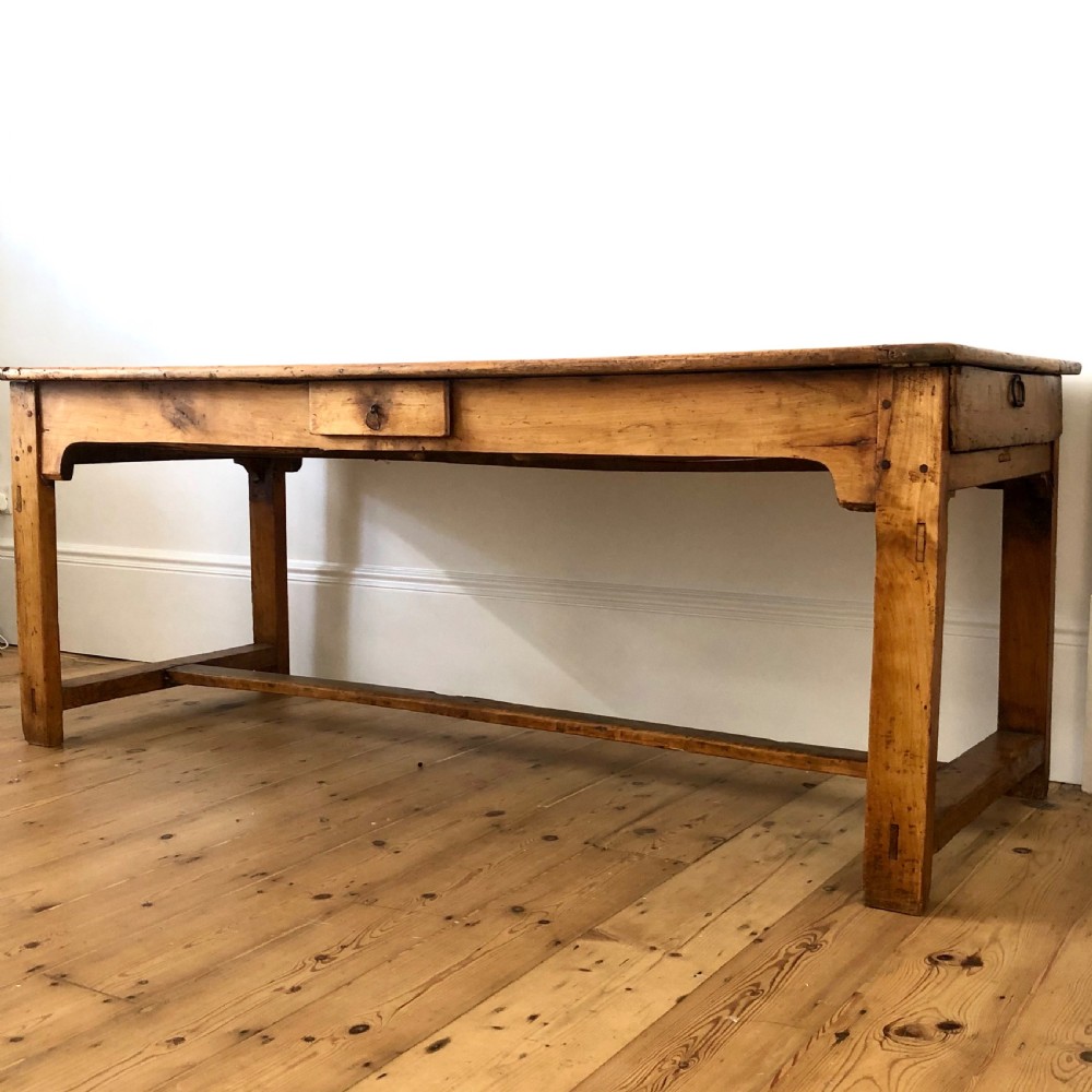 19th century antique French farmhouse table View III
