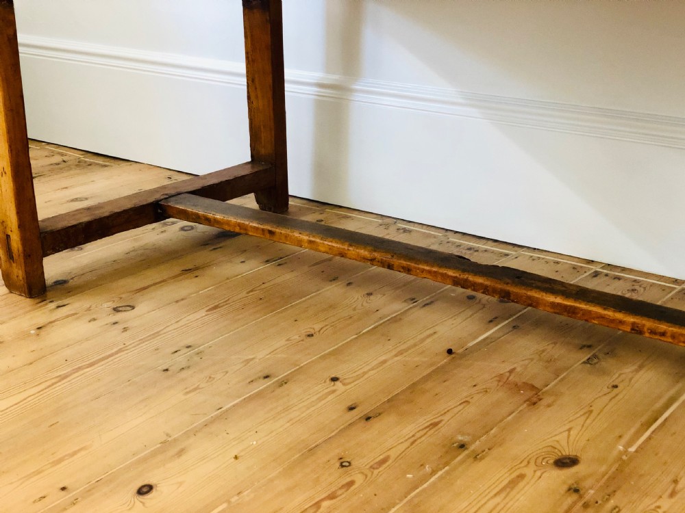 19th century antique French farmhouse table View VII