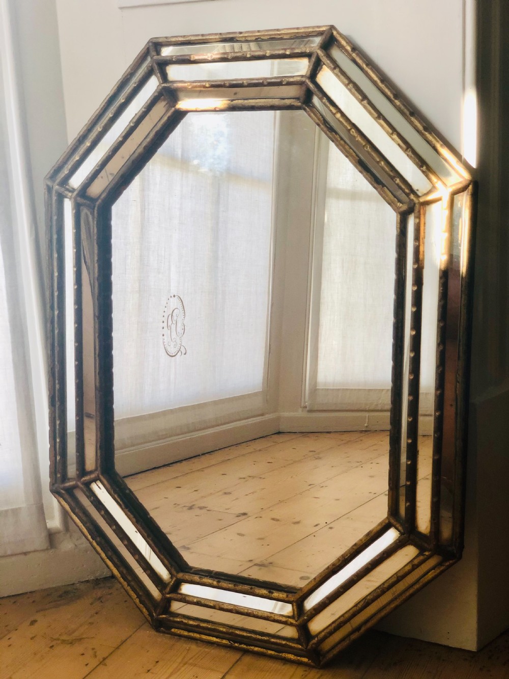 Antique French decorative mirror 