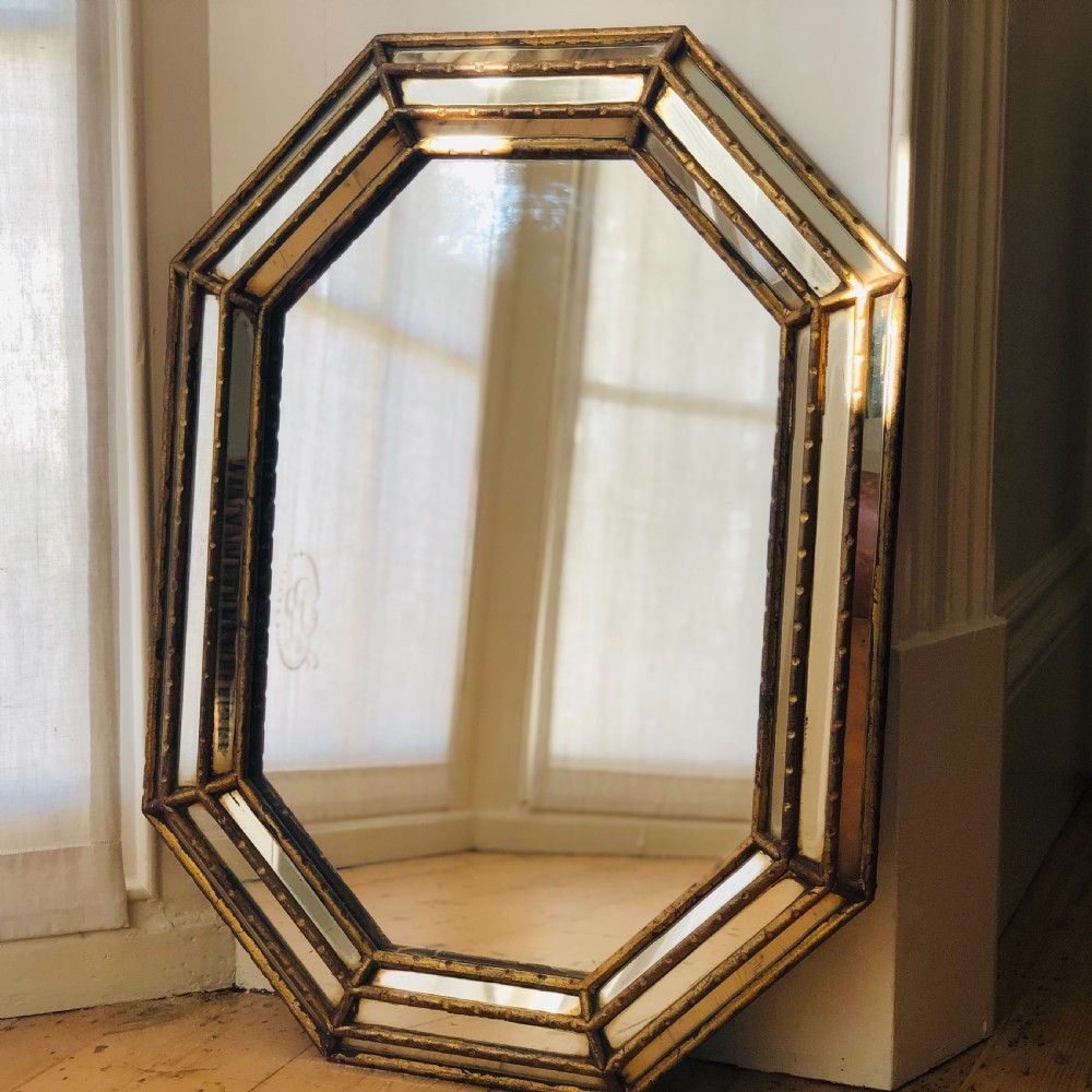 Antique French decorative mirror  View II