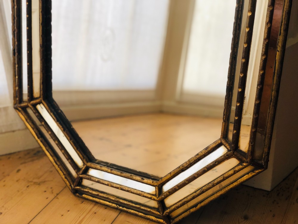 Antique French decorative mirror  View III