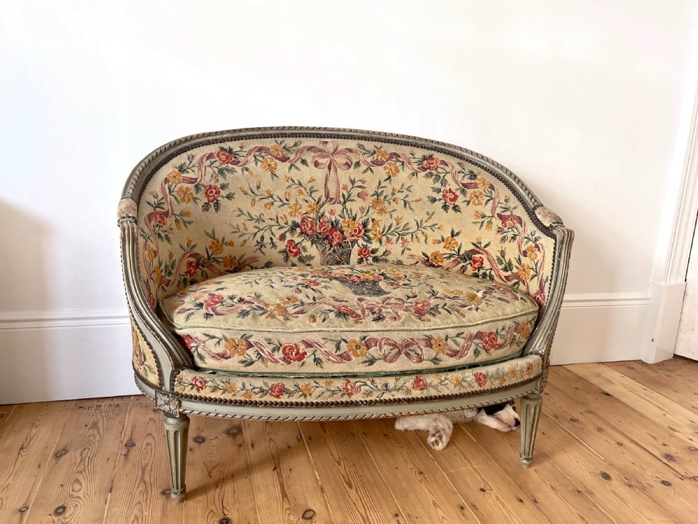 Antique French Louis XVI sofa  View III
