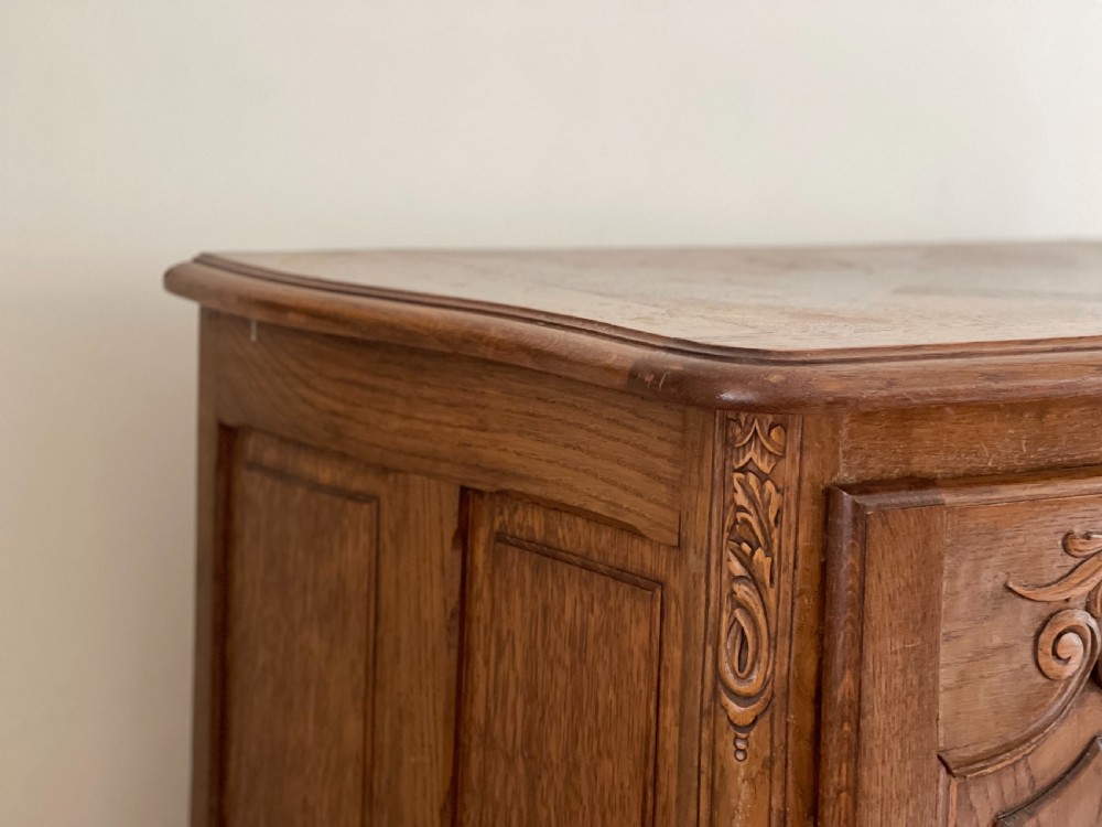 Antique French oak Louis XV cupboard View IV