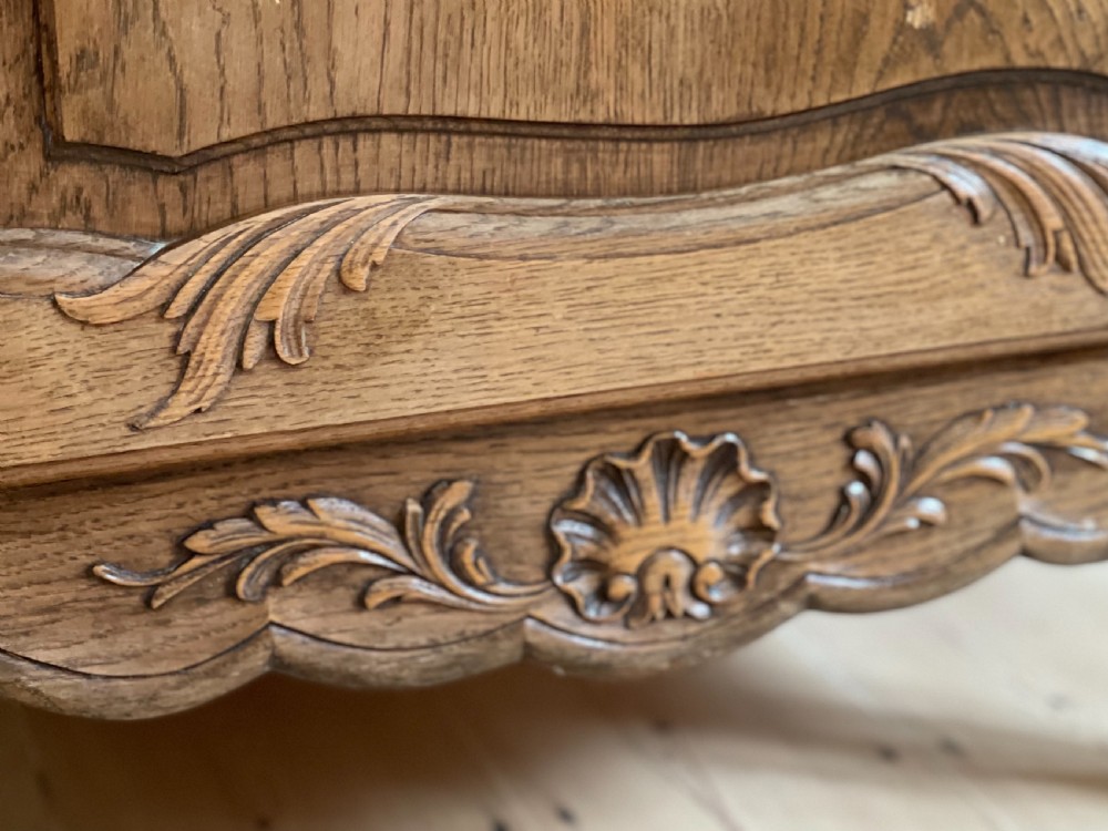 Antique French oak Louis XV cupboard View VI