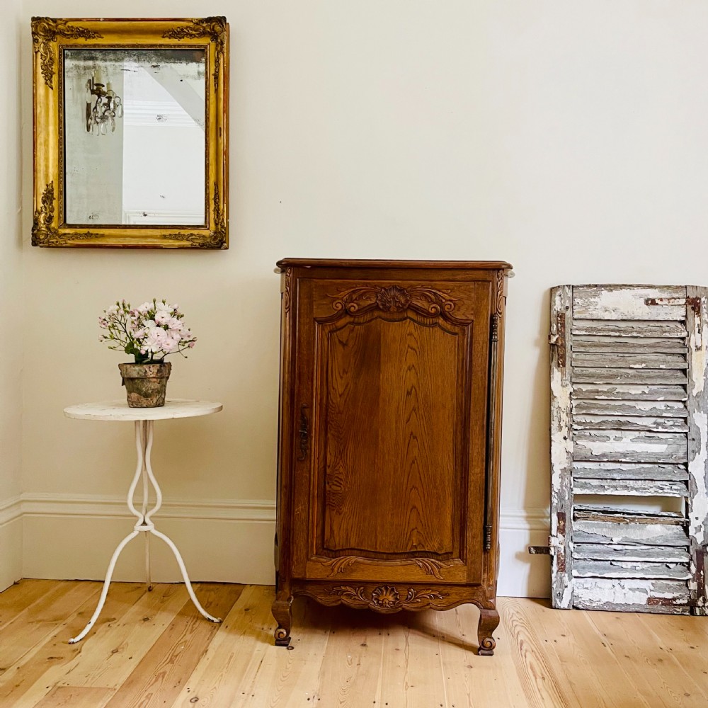 Antique French oak Louis XV cupboard View VIII