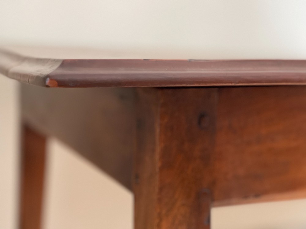 Antique French farmhouse table  View V
