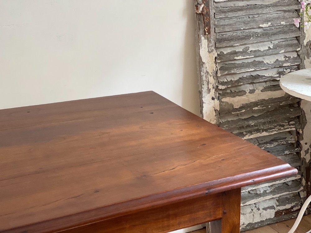 Antique French farmhouse table  View VI
