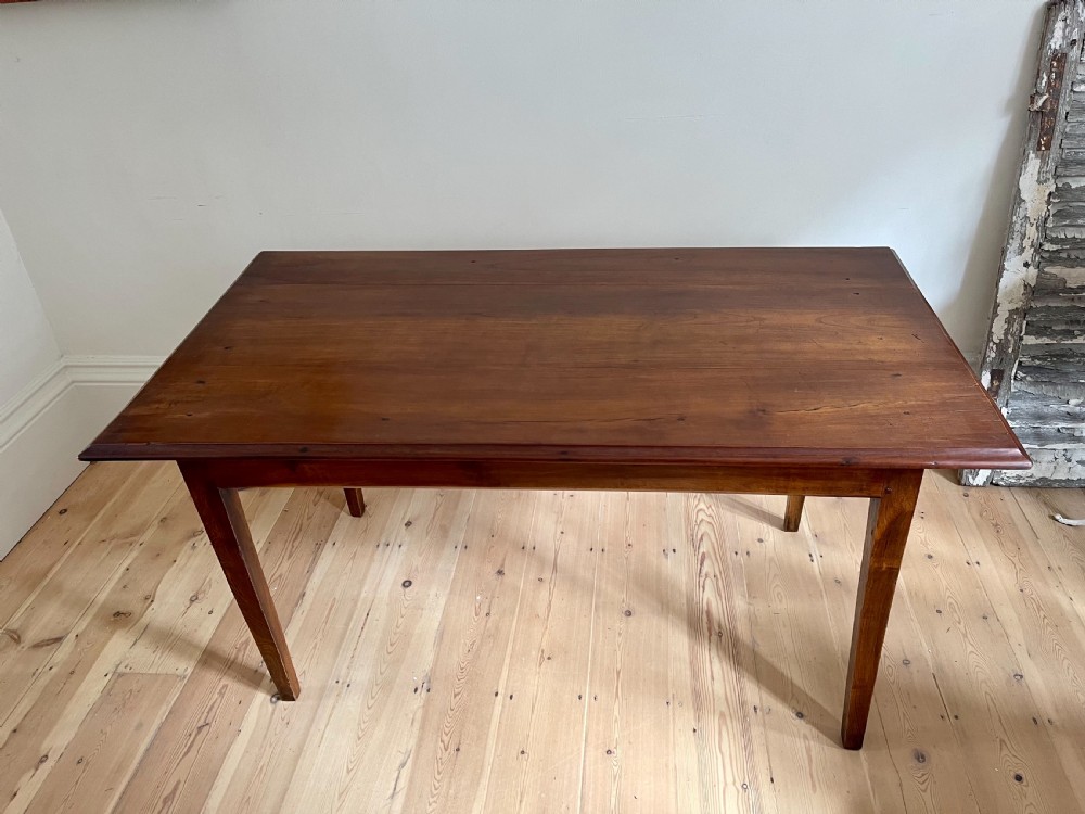 Antique French farmhouse table  View IX