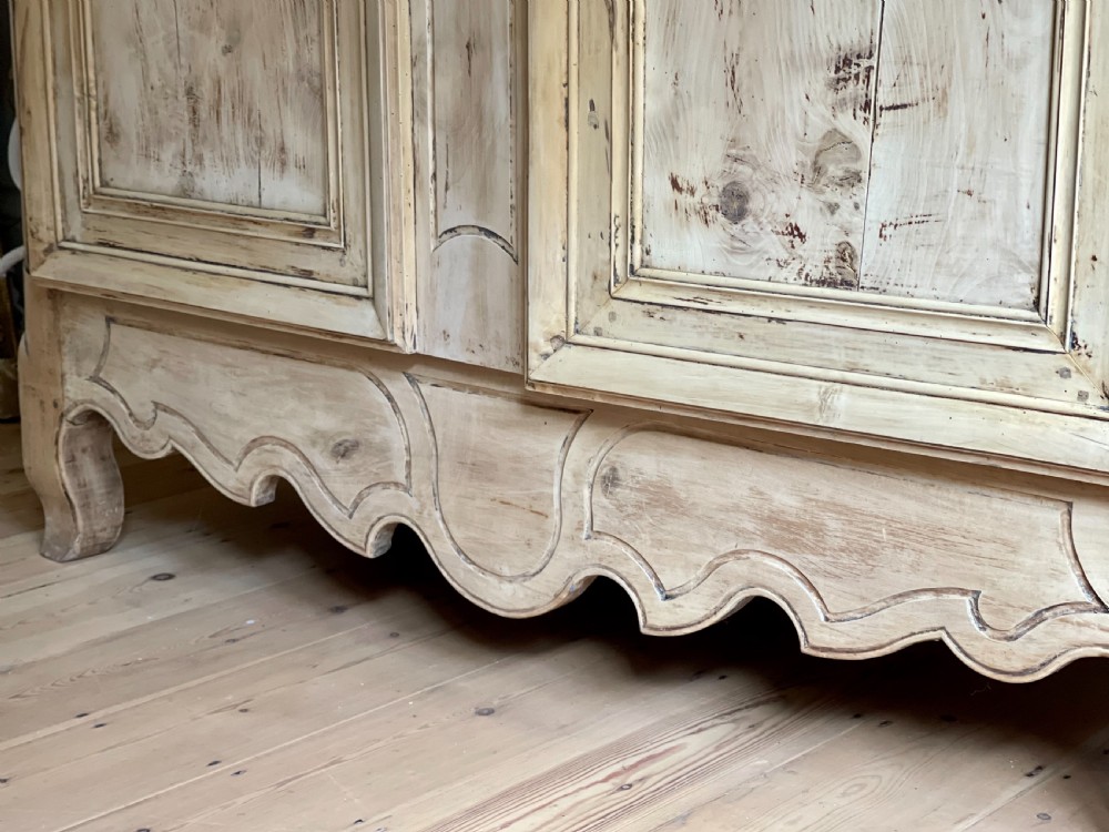 19th century French armoire with hanging rail View III