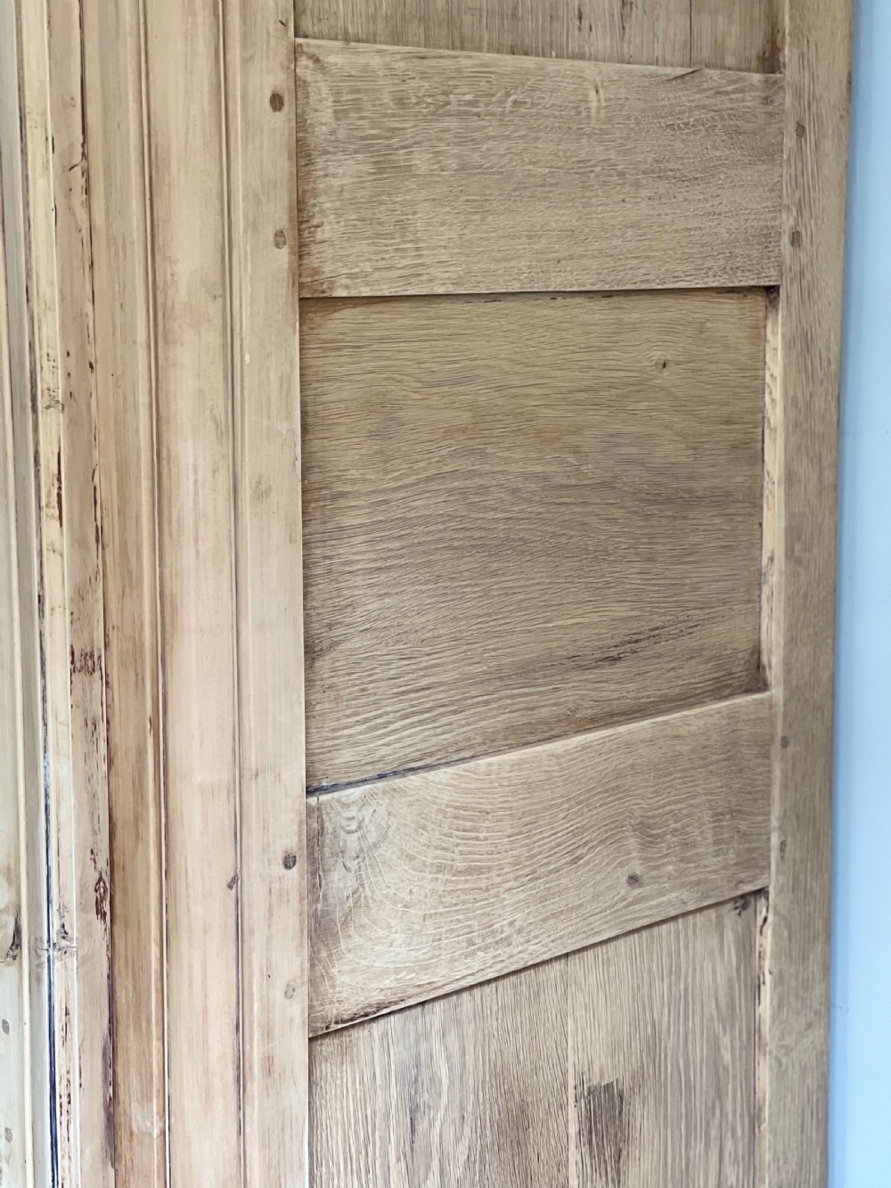 19th century French armoire with hanging rail View IV