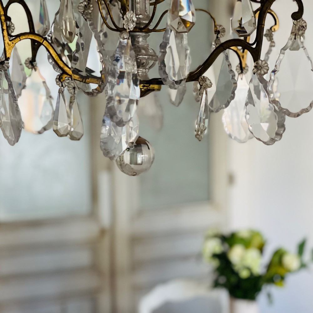 Antique French chandelier  View III