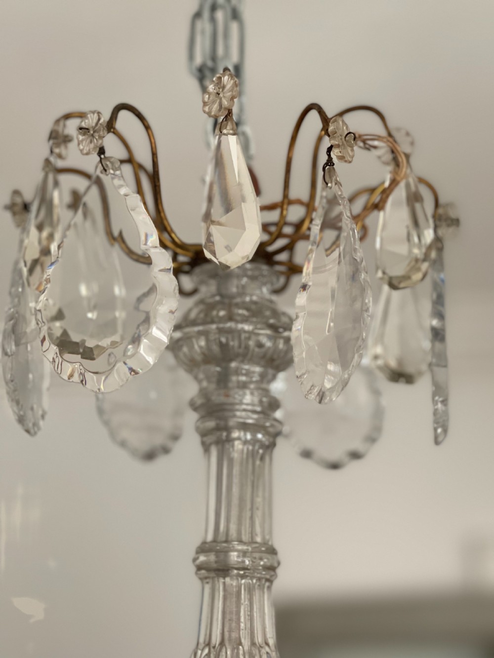 Antique French chandelier  View V