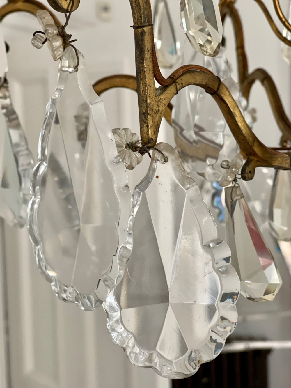 Antique French chandelier  View VI