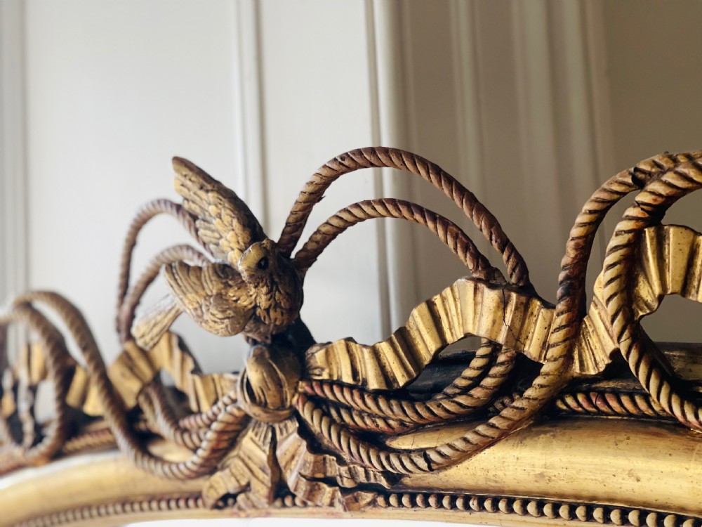 19th century French gilt mirror View III