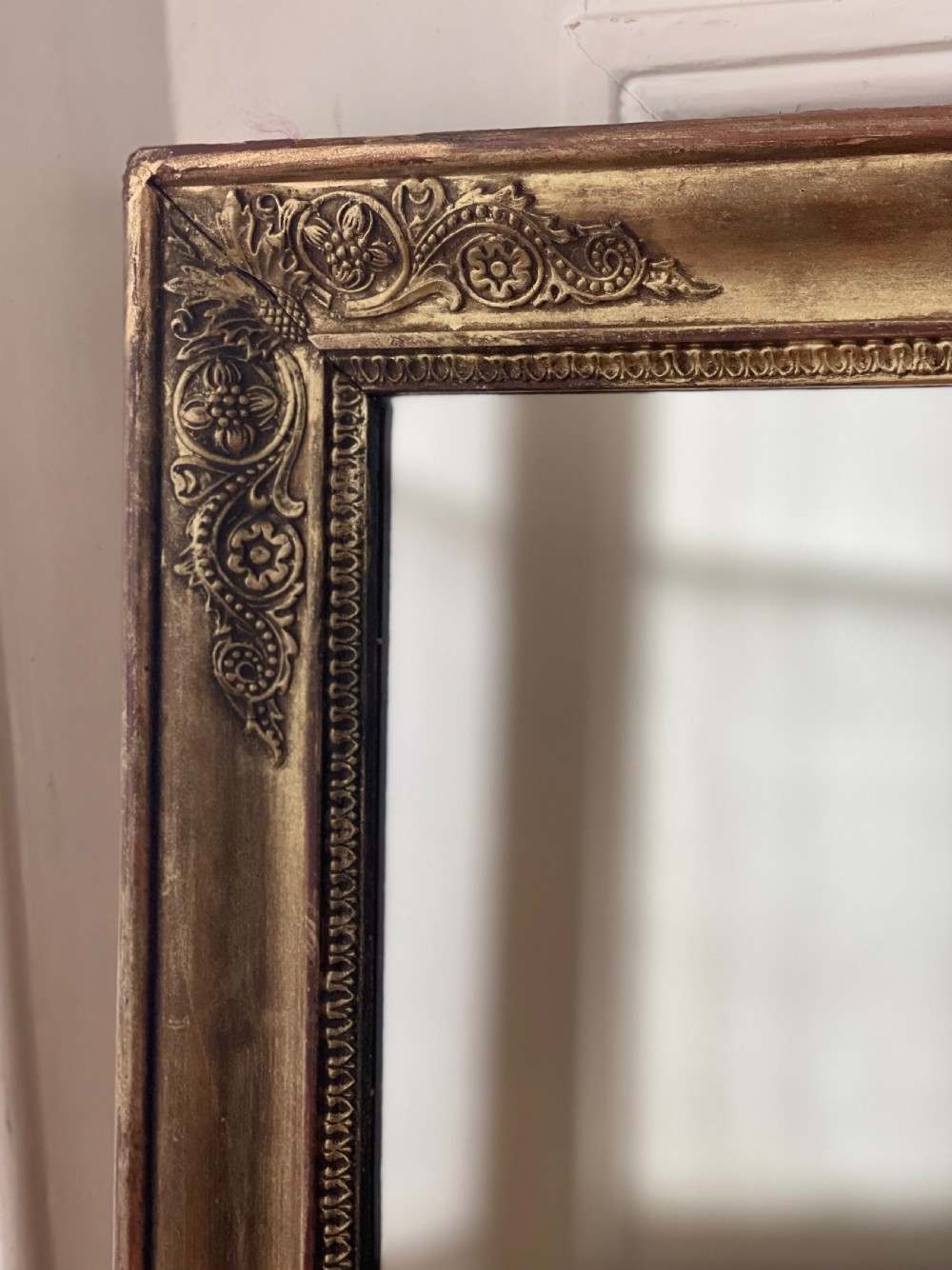 Antique French gilt mirror  View IV