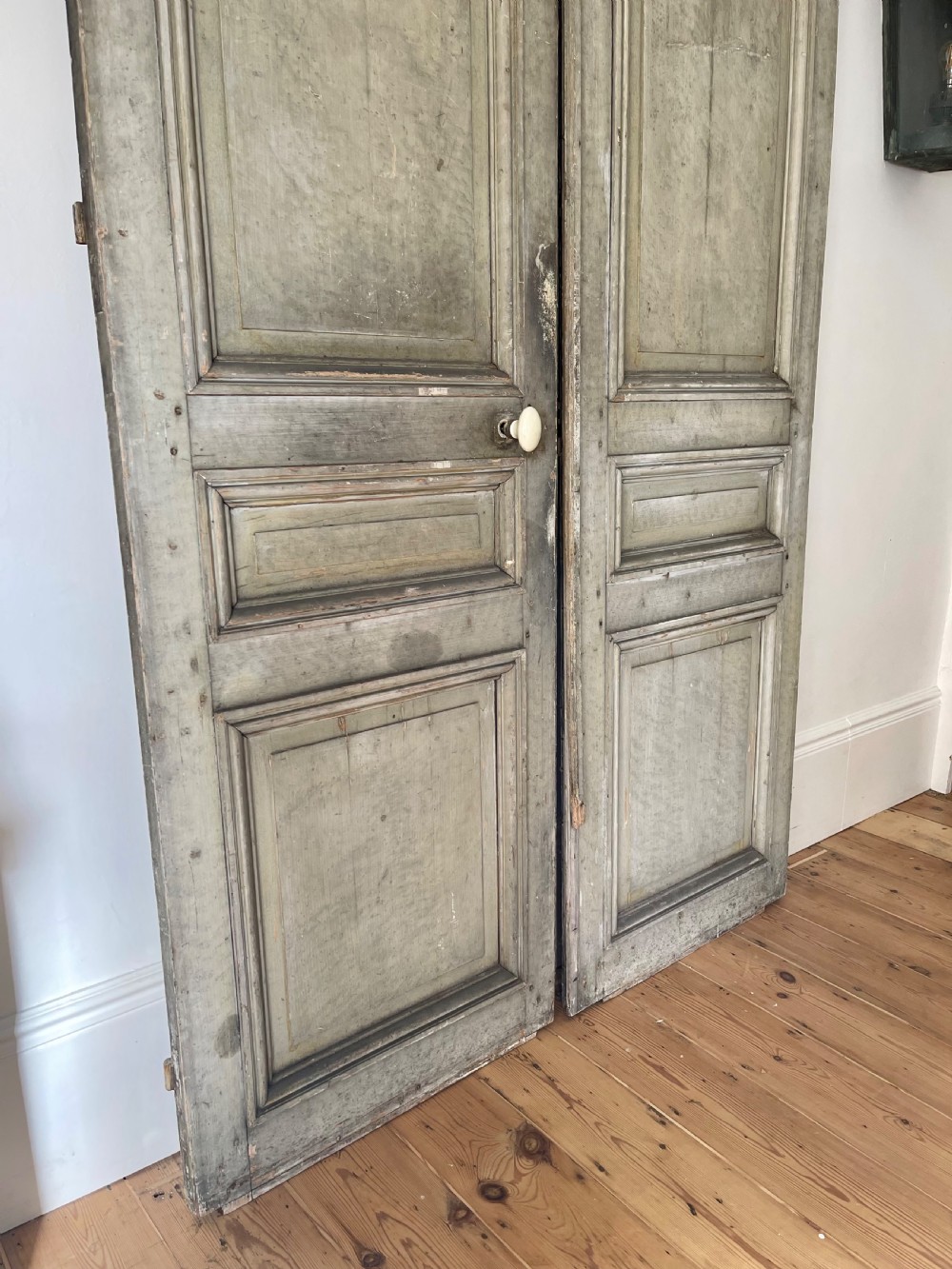 19th century French oak doors  View II