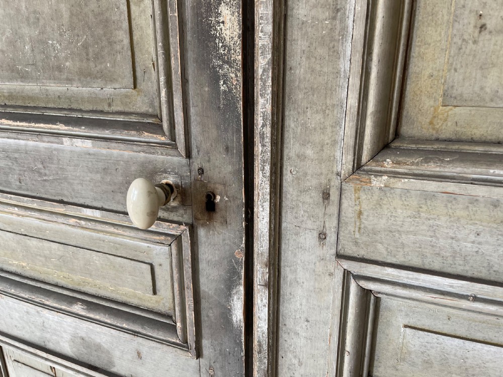19th century French oak doors  View IV