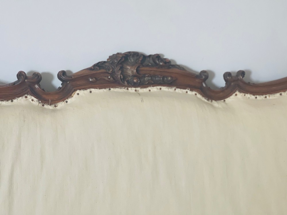 Antique French Louis XV sofa  View IV