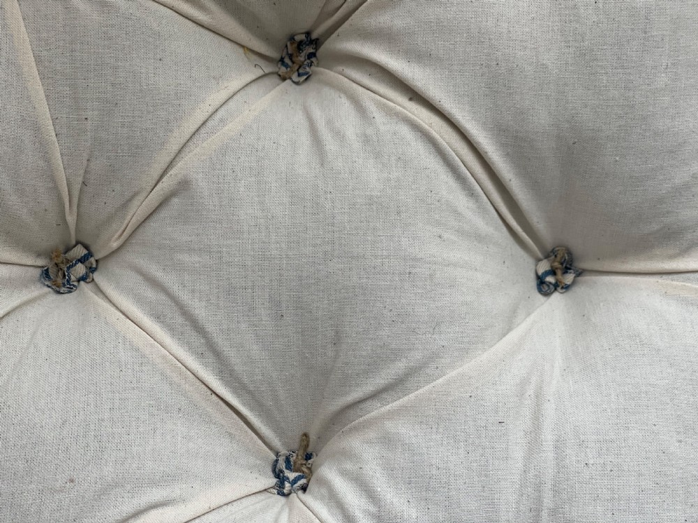 19th century French button back chair  View VI