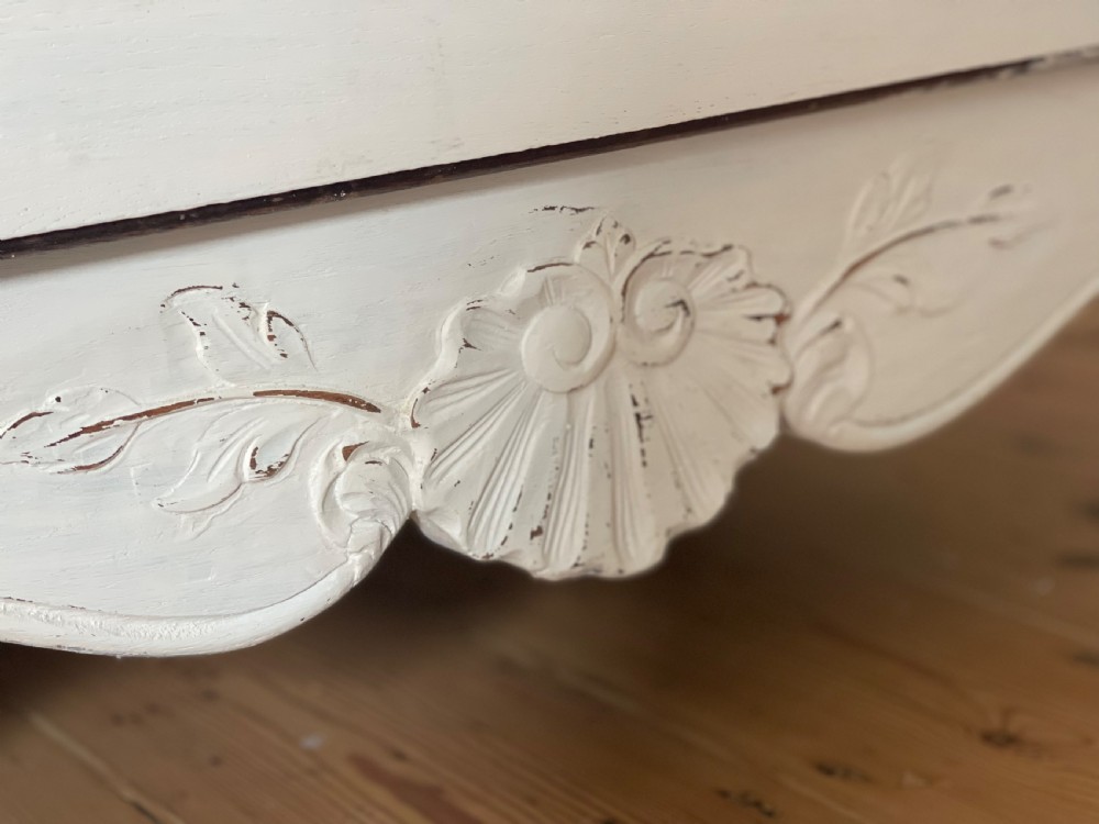 Antique French oak painted cupboard  View VIII
