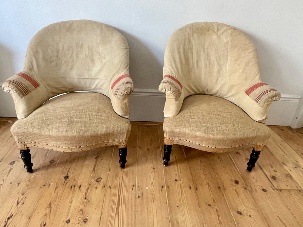 Pair of 19th century French chairs