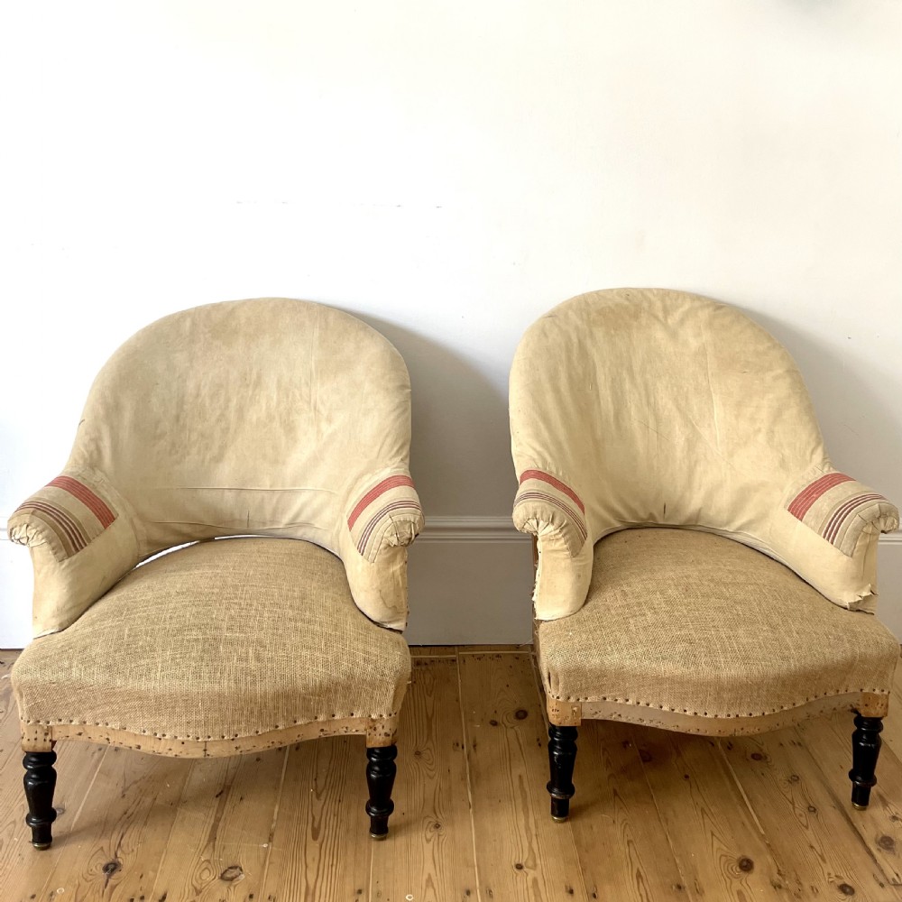 Pair of 19th century French chairs View VI