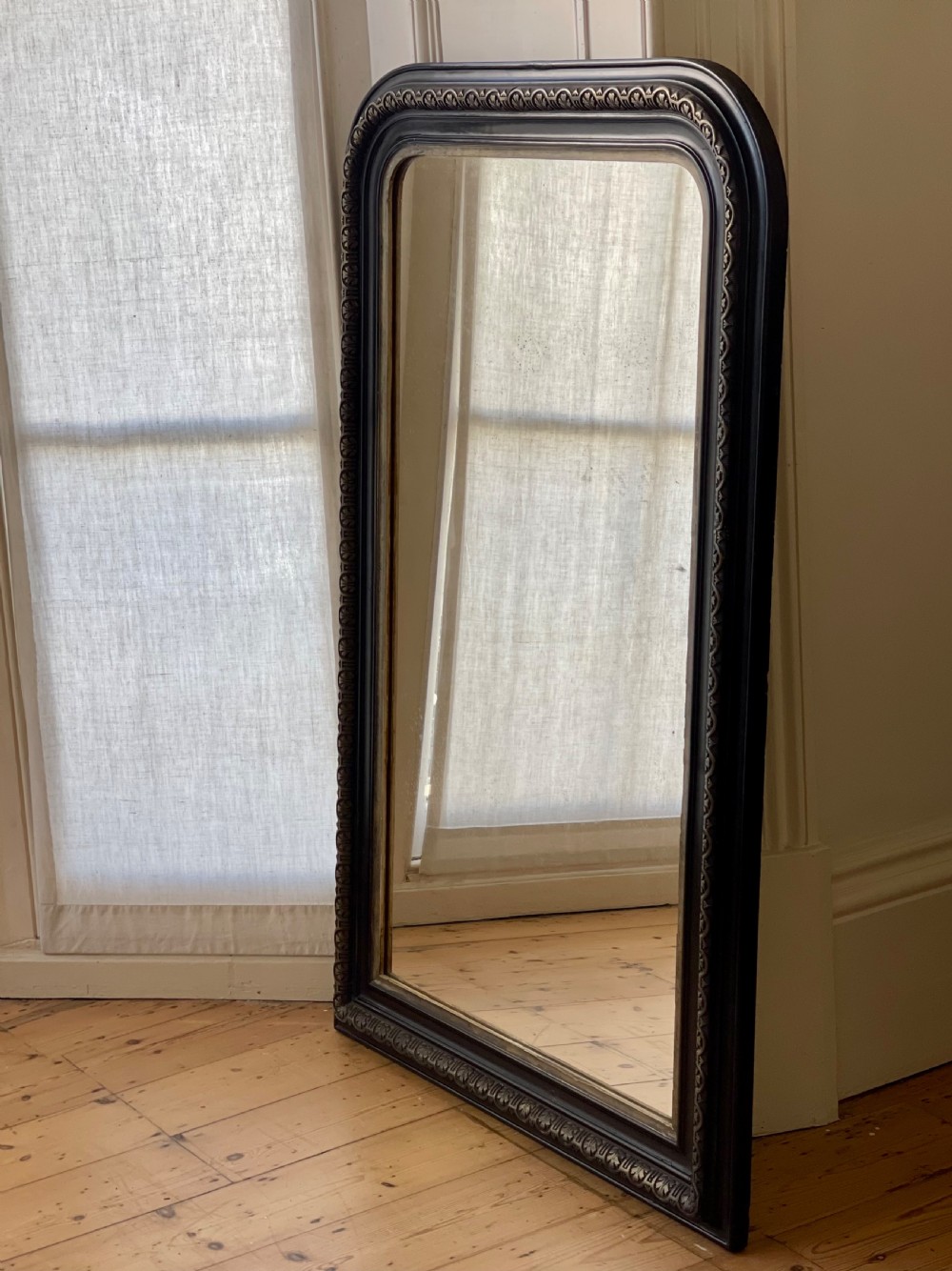 19th century French Louis Philippe mirror View V