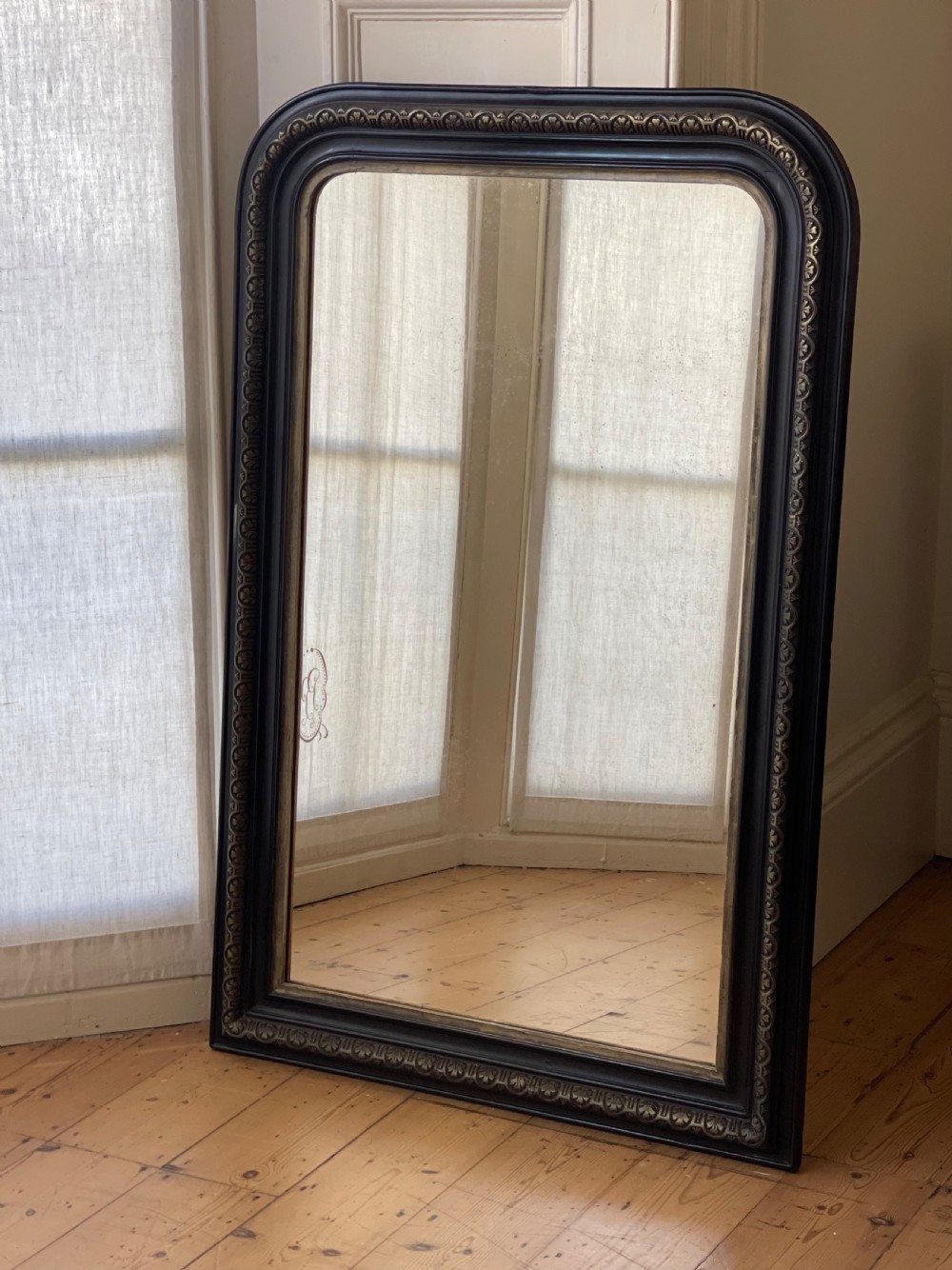 19th century French Louis Philippe mirror View VII