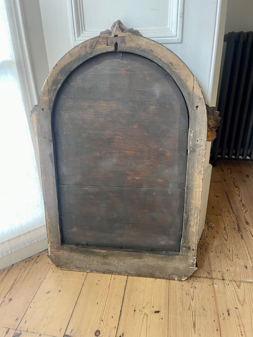 Antique French gilt mirror  View III
